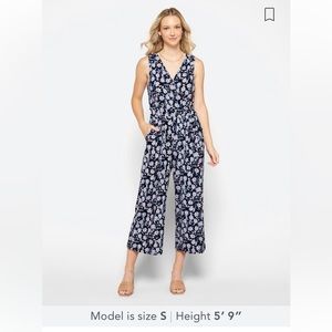 Kaileigh Delaney Kint Cropped Jumpsuit from Stitch Fix NWT